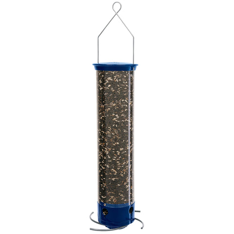 Droll Yankees Whipper front view showing sturdy outdoor feeder for backyard birding