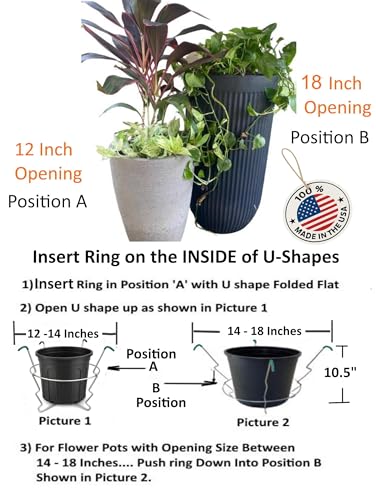 Drop N Planter no-tools setup enables quick decoration.