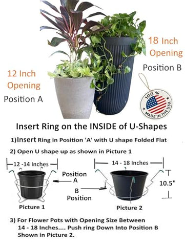 Drop N Planter no-tools setup enables quick decoration.