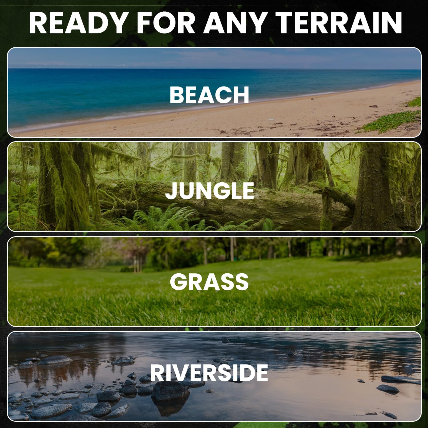 DR.ÖTEK gear ready for beach and river treasure hunting.