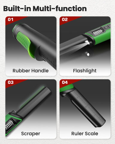 DR.ÖTEK Pinpointer on a sandy shore enables quicker target recovery with less digging.