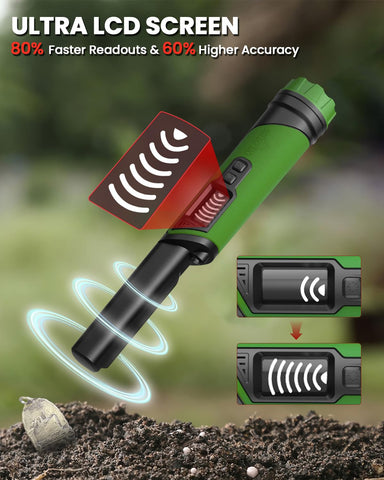 DR.ÖTEK Pinpointer underwater use with IP68 rating for beach hunts.