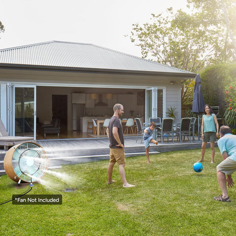 Ideal for patios, terraces, and gardens seeking a refreshed outdoor atmosphere.