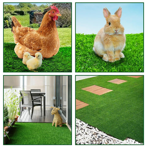 DRQ nesting pads used in a pet cage or garden decor.