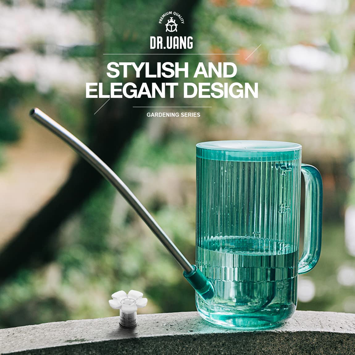 DR.UANG rainbow design emerald finish adds modern flair