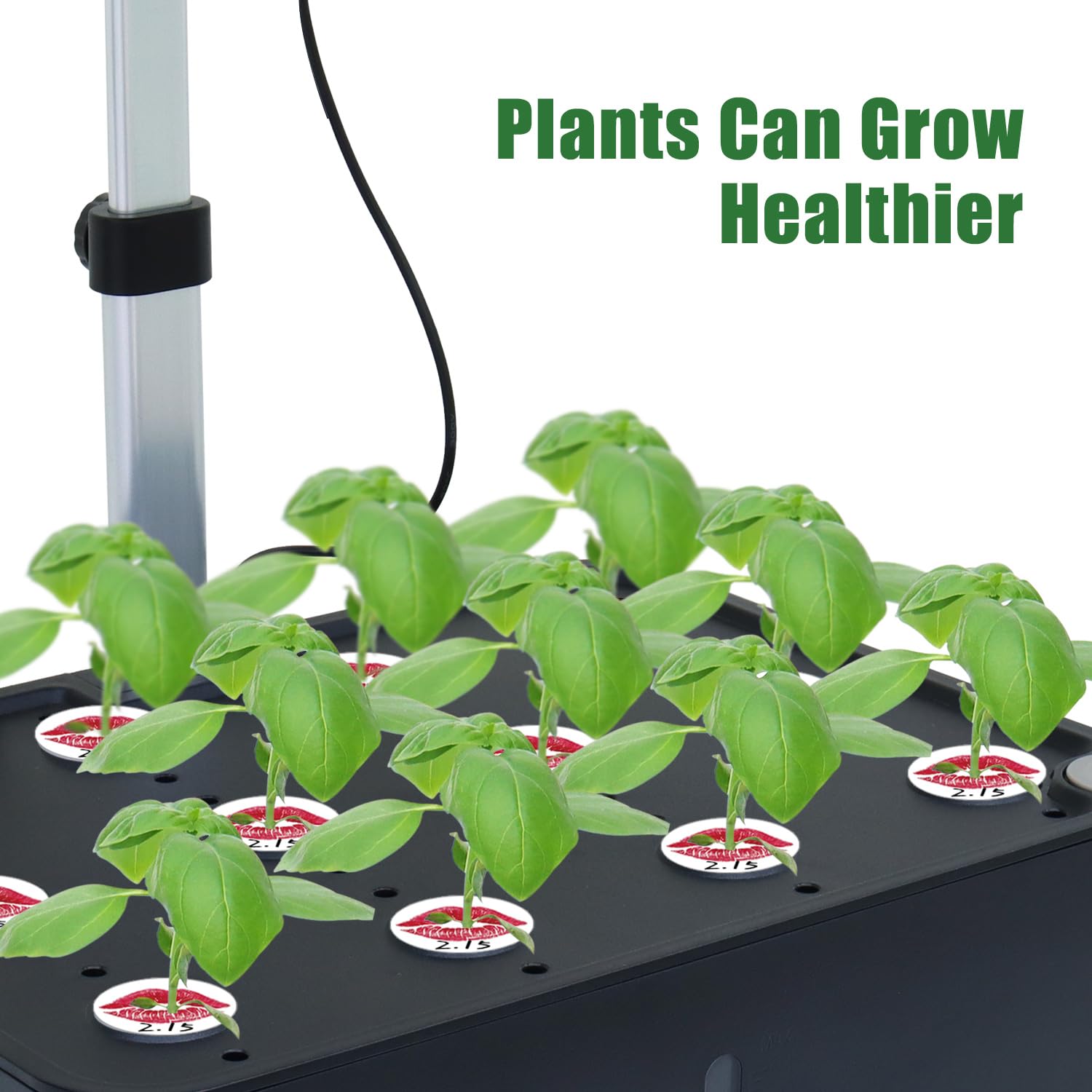 DRYADES 150-piece label pack keeps hydroponic labeling organized over time