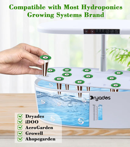 DRYADES biodegradable grow pods adapt to soil after germination.