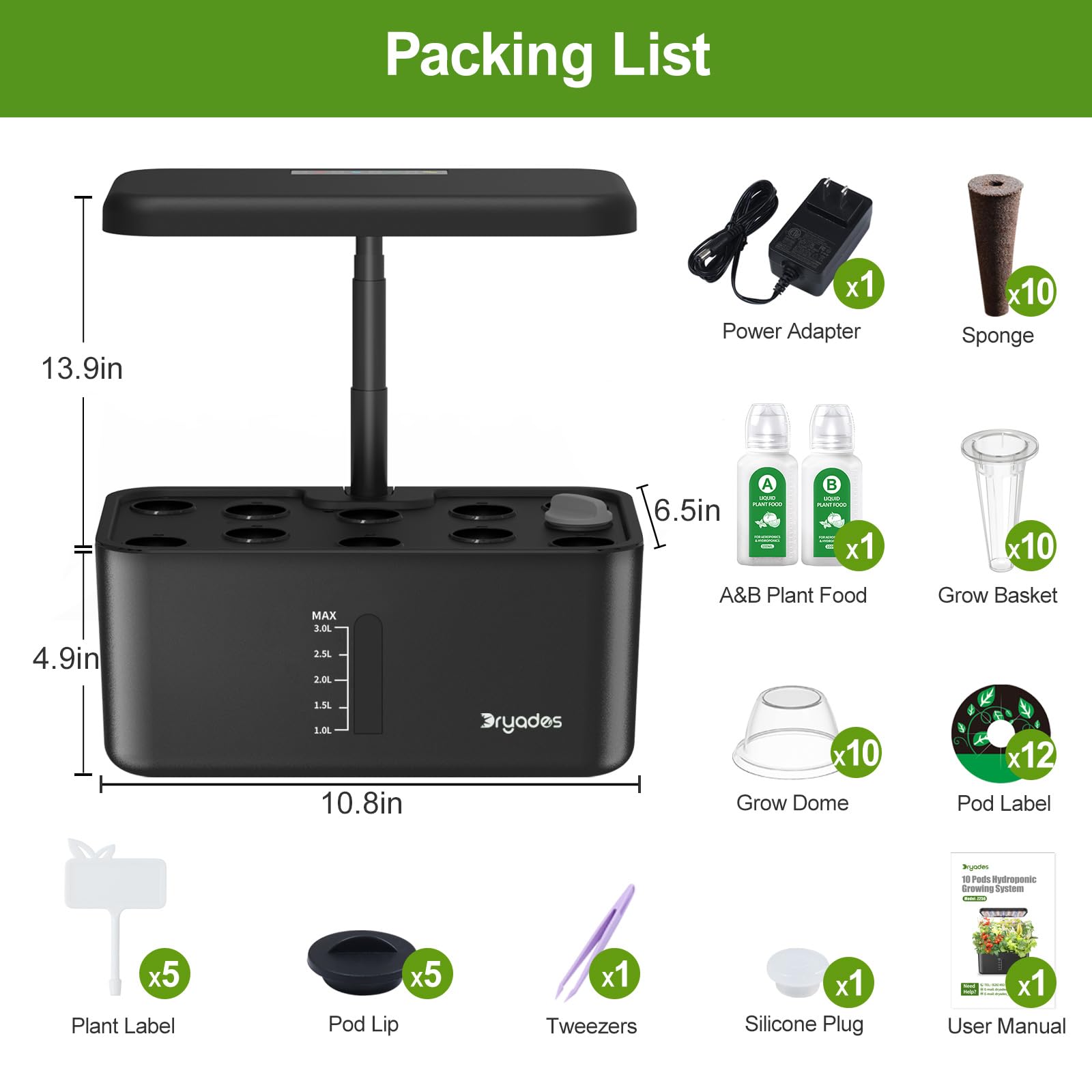DRYADES Dryades gift-ready packaging appeals to gardeners and families.