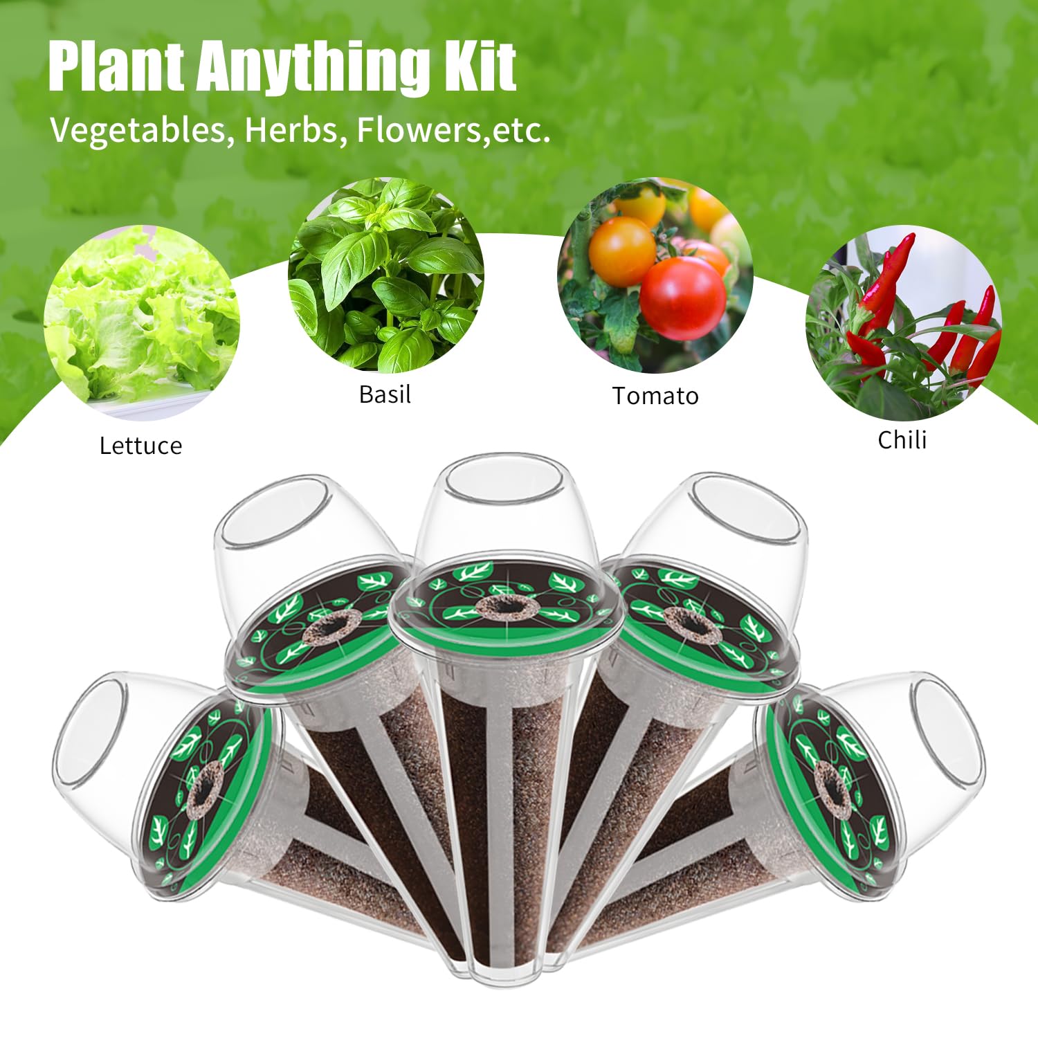 DRYADES hydroponic system accessories pack for versatile indoor gardening