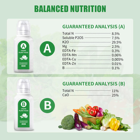 DRYADES refill bags six-pack for convenient, ongoing hydroponic nutrition