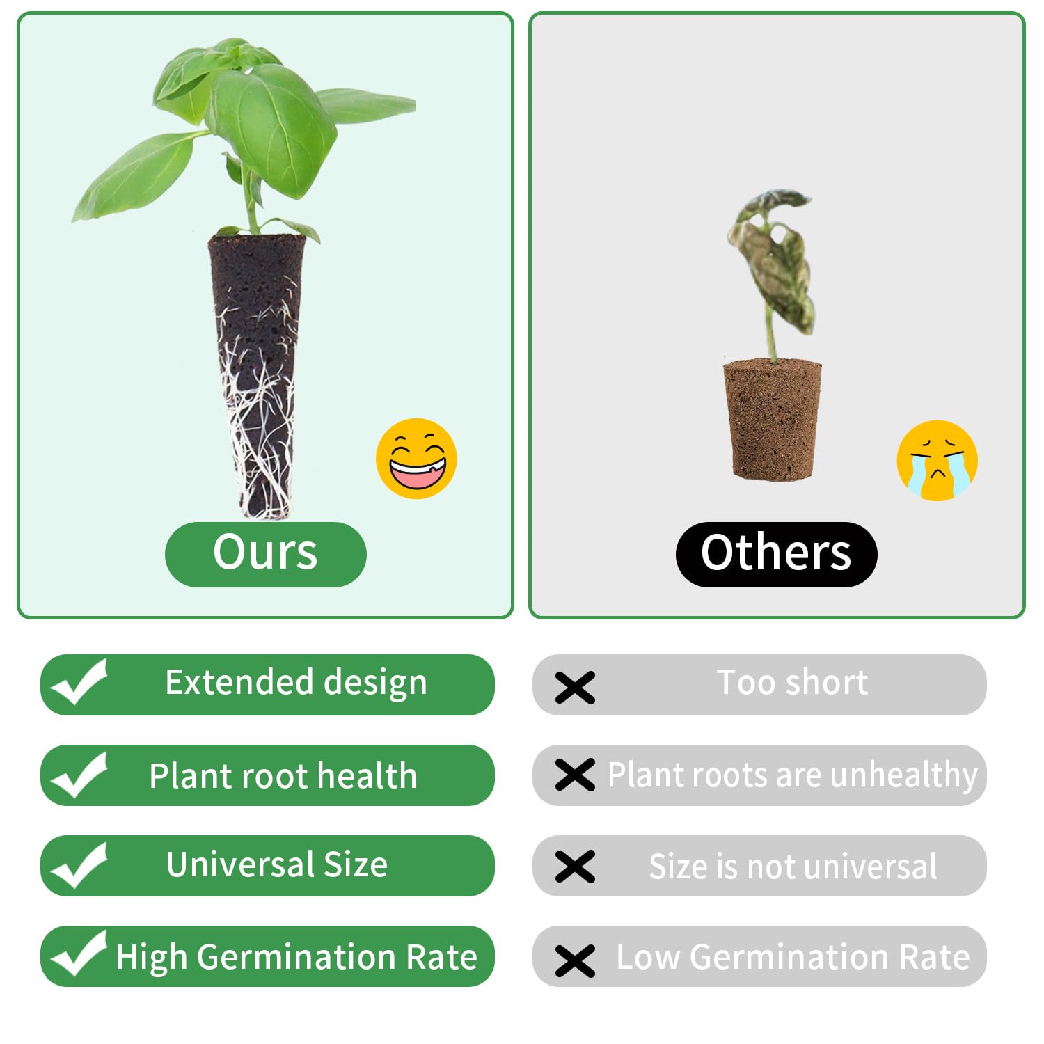 DRYADES Pod Labels 36-count help organize and label your seedlings efficiently.