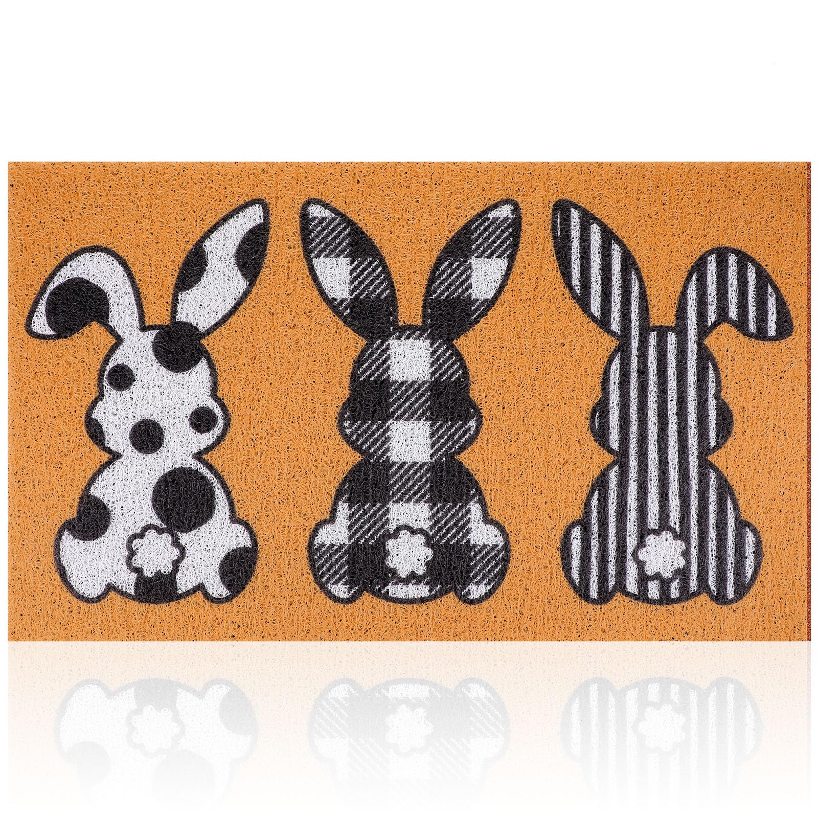 Drydiet Easter bunny doormat with a charming bunny design for entryways