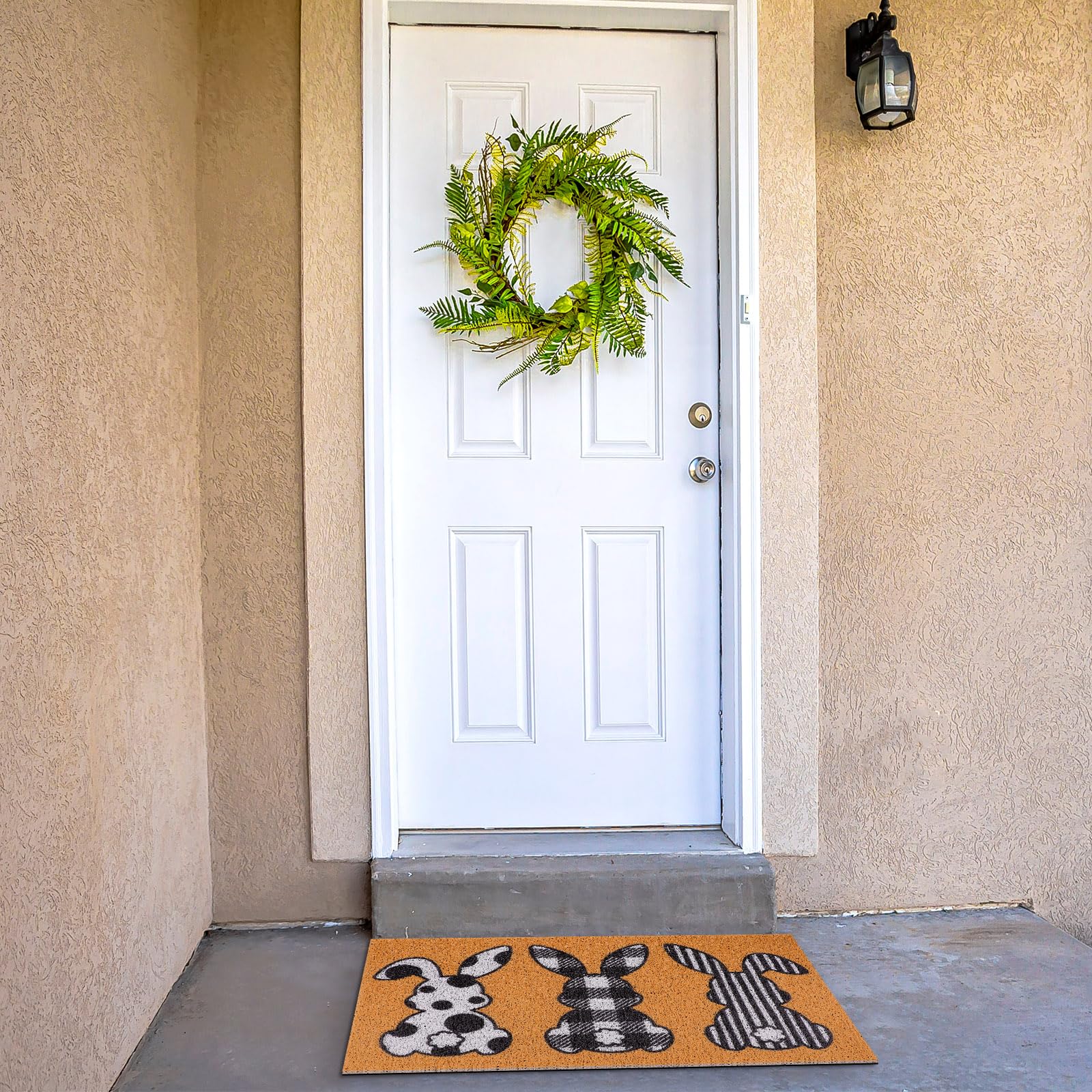 Drydiet Easter-themed door mat in 45 by 75 cm for front doors