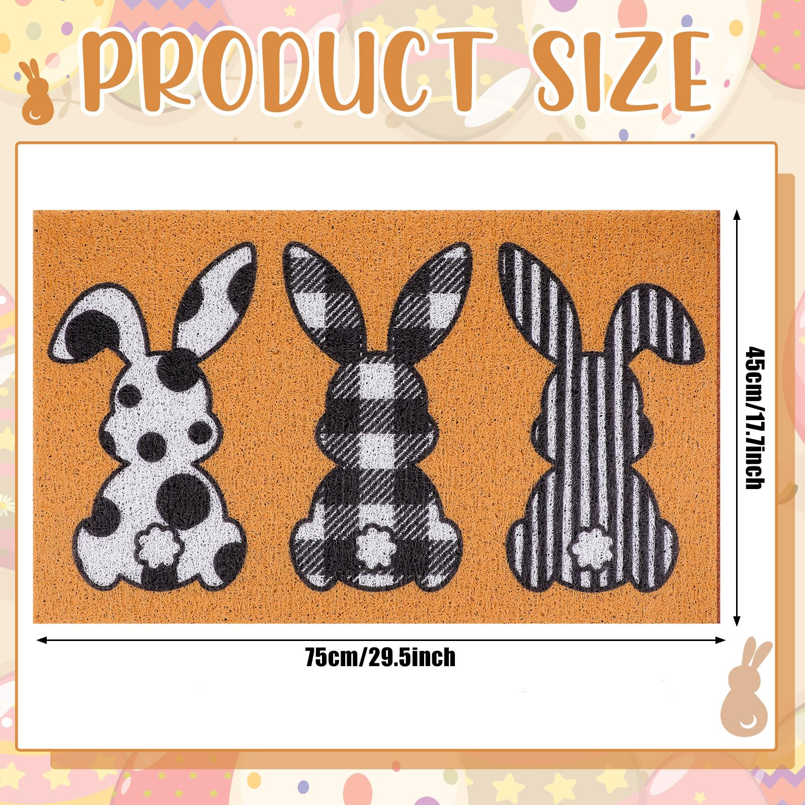 Drydiet imitation coir look doormat adds rustic farmhouse charm outdoors