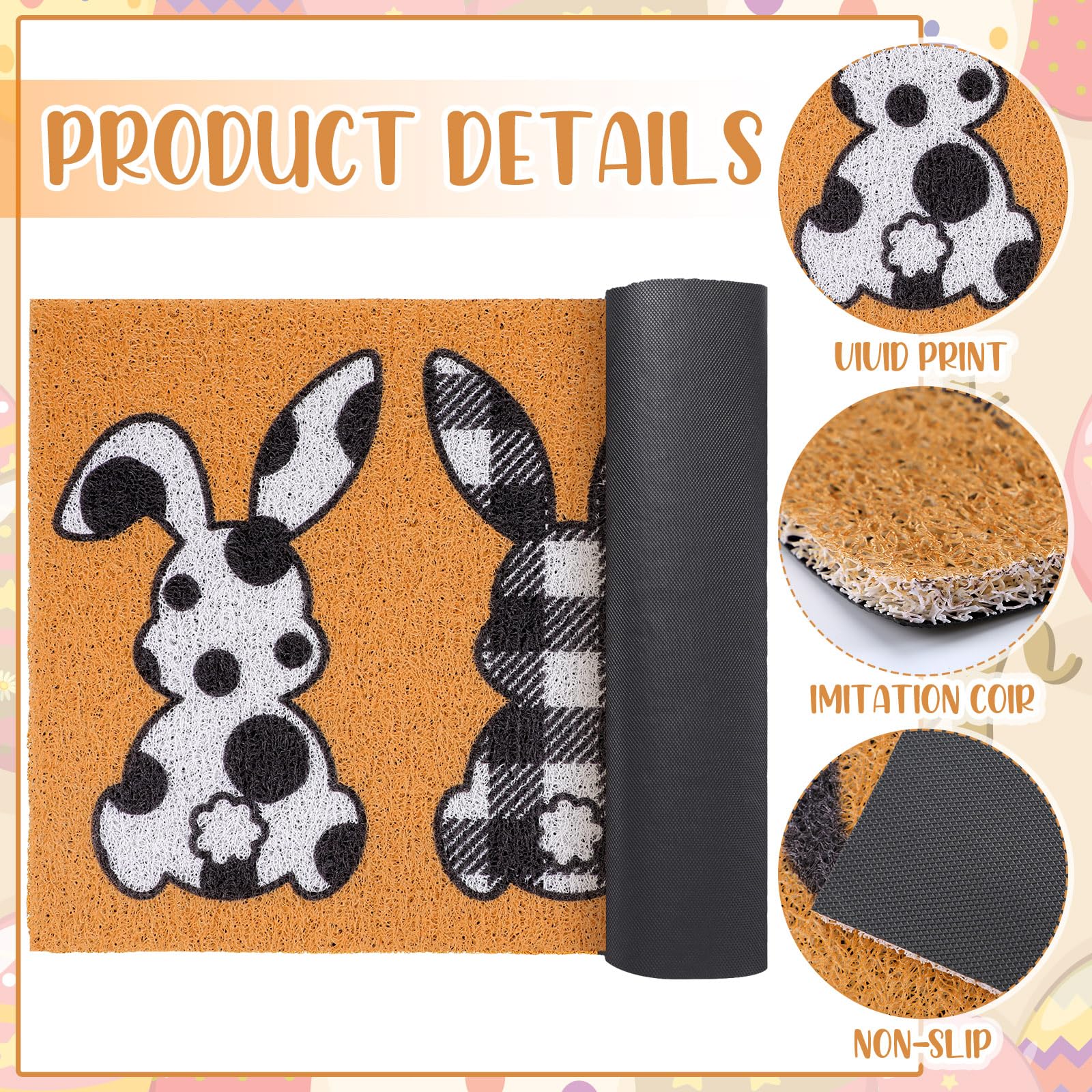 Drydiet multicolor mat suitable for indoor and outdoor entryways