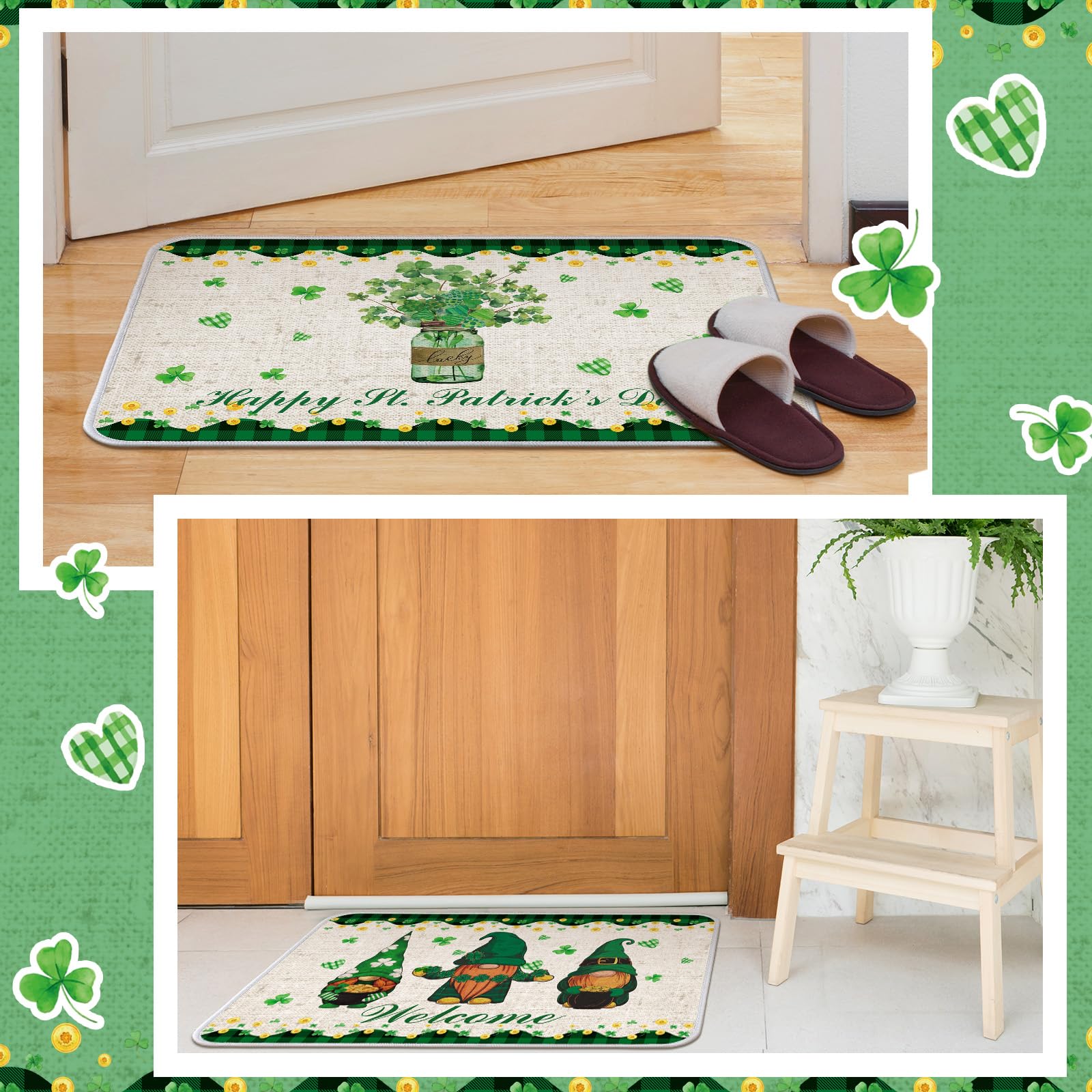 Drydiet crystal velvet texture mat feels soft underfoot and resists fading.