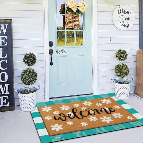 Drydiet spring design featuring daisies for fresh curb appeal