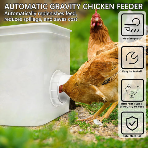 DSTANA Weatherproof hood protects feed from rain and pests for DSTANA port system.