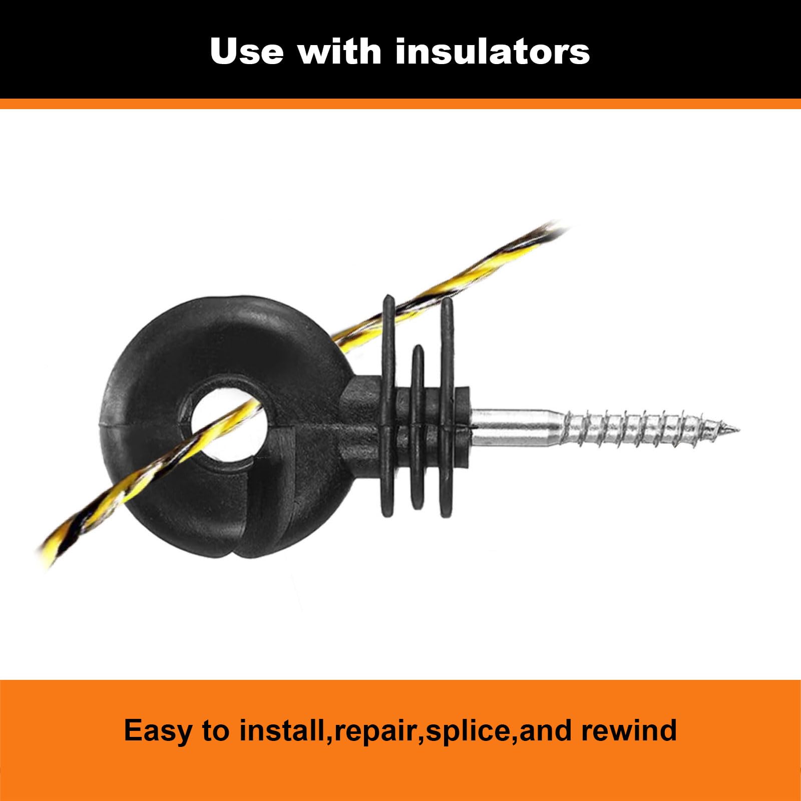 DSZBESTER lightweight polywire enables easy installation and portable fencing.