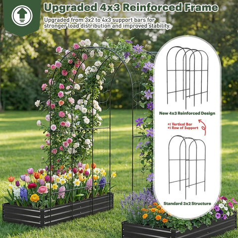 DTIG 6x3x1 ft open-bottom planter supports deep root growth