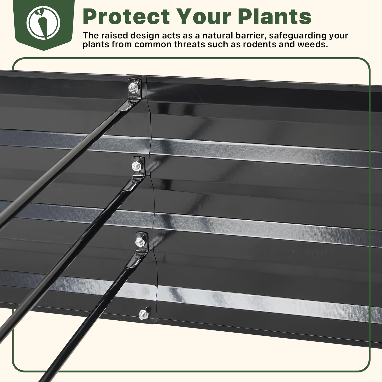 DTIG complete kit includes trellis, labels, and ties for easy setup