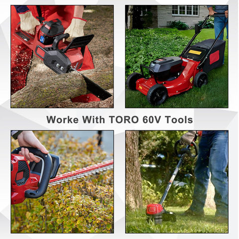 DTK Toro 60V 5Ah battery includes manual and warranty information