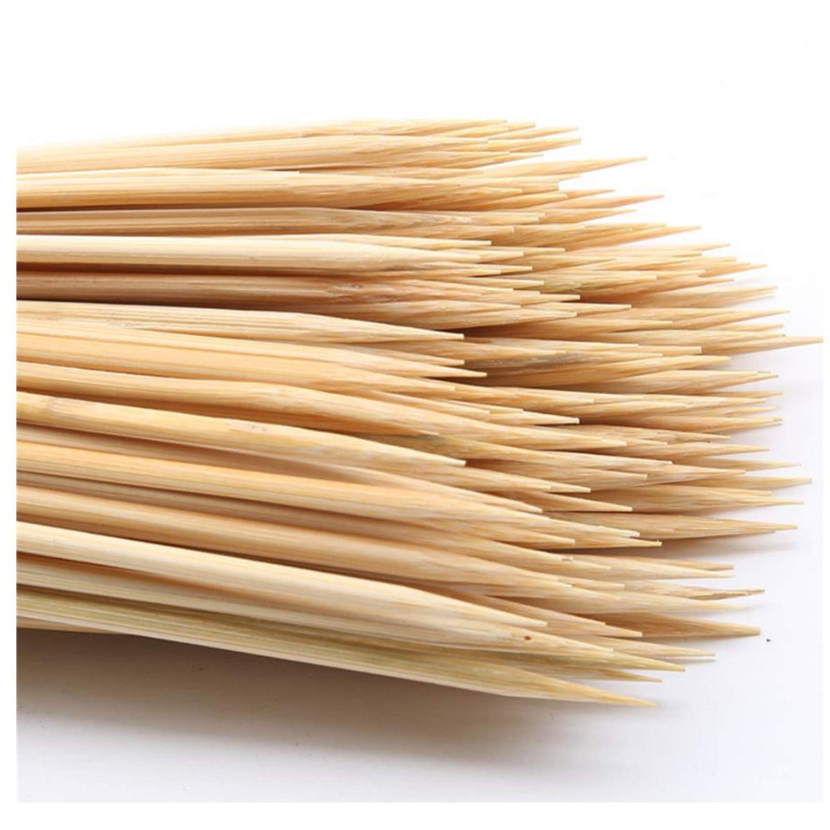 DTmasao 12-inch bamboo skewers for grilling and appetizers.
