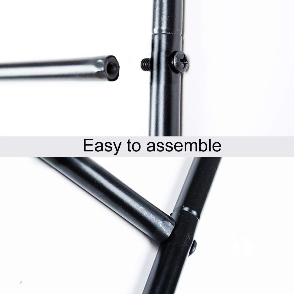 DTnature black arbor detail showcases sturdy pre-drilled assembly points.