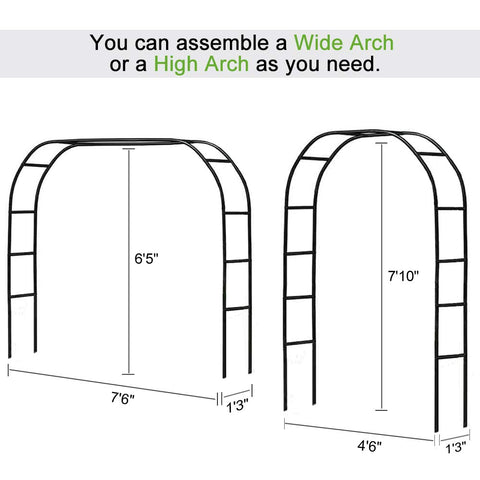 DTnature high-arch option highlights tall plant support and elegance.