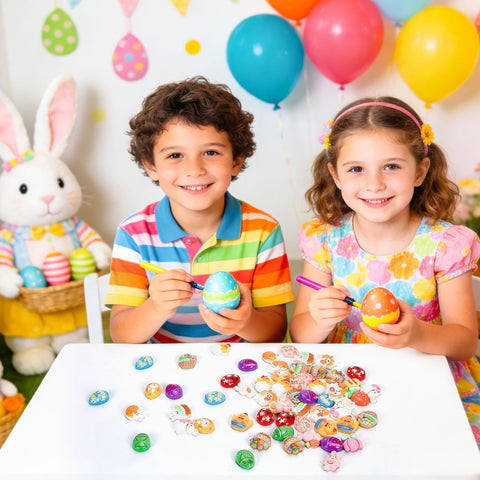 DTOFOOT Easter resin charm basket design for festive displays
