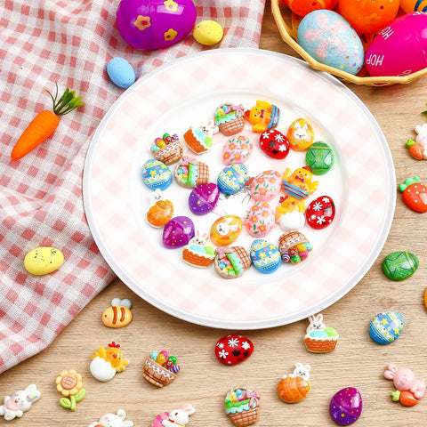 DTOFOOT Easter resin charm chick detail for spring décor