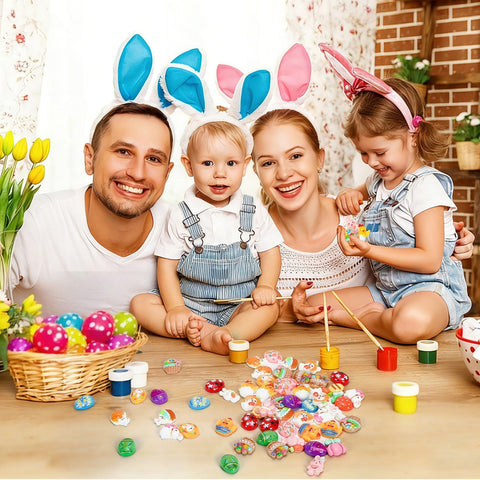 DTOFOOT Easter resin charm flower motif for windowsill art