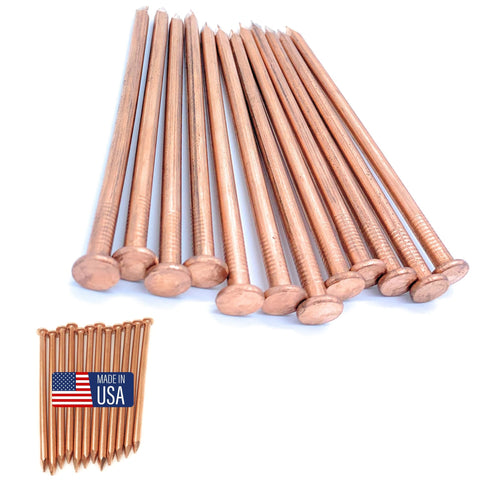 Dubbs Hardware 5-inch nail spikes bundle for eco-friendly tree stump management.