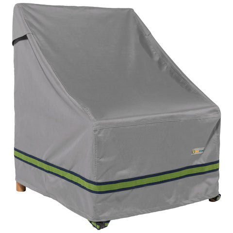 Duck Covers Soteria 32-inch chair cover front view protects in rain