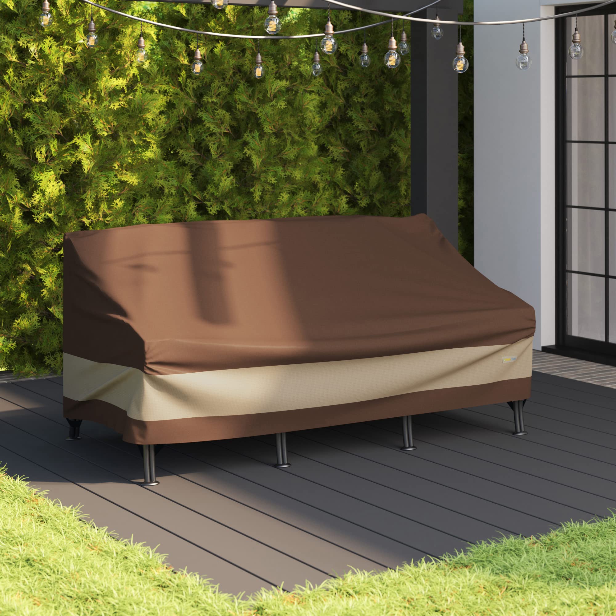Duck Covers breathable side panel close-up reduces condensation