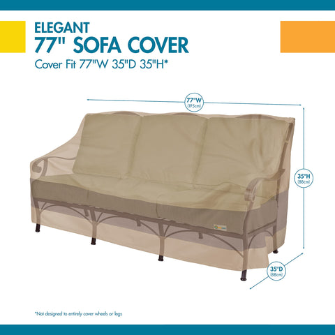 Duck Covers Elegant warranty card emphasizes the two-year limited warranty