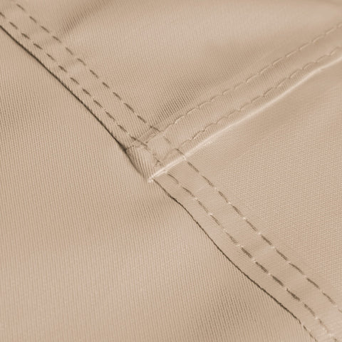 Duck Covers Elegant waterproof fabric close-up showing rain protection in outdoor setting