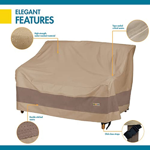 Duck Covers Weather-ready cover for patio furniture all year.