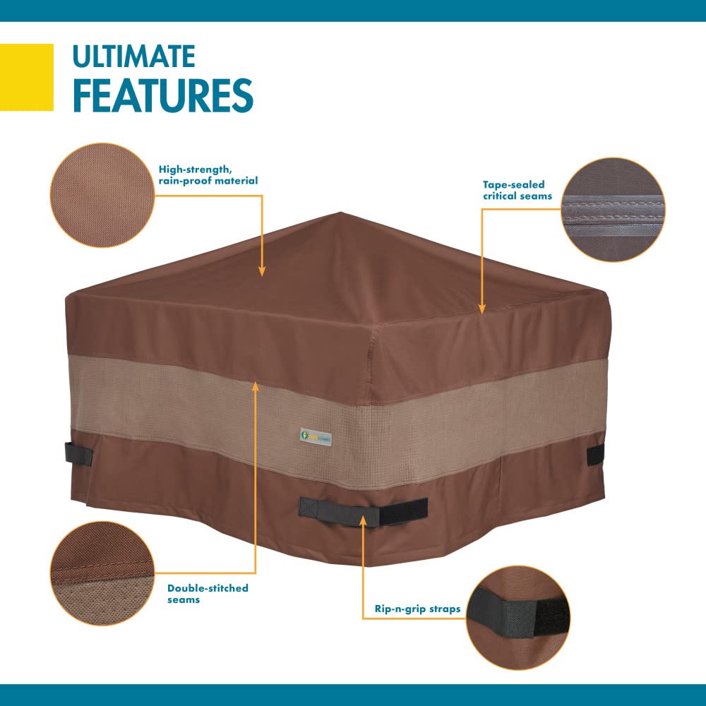 Duck Covers double-stitched seams increase durability for long-season use.