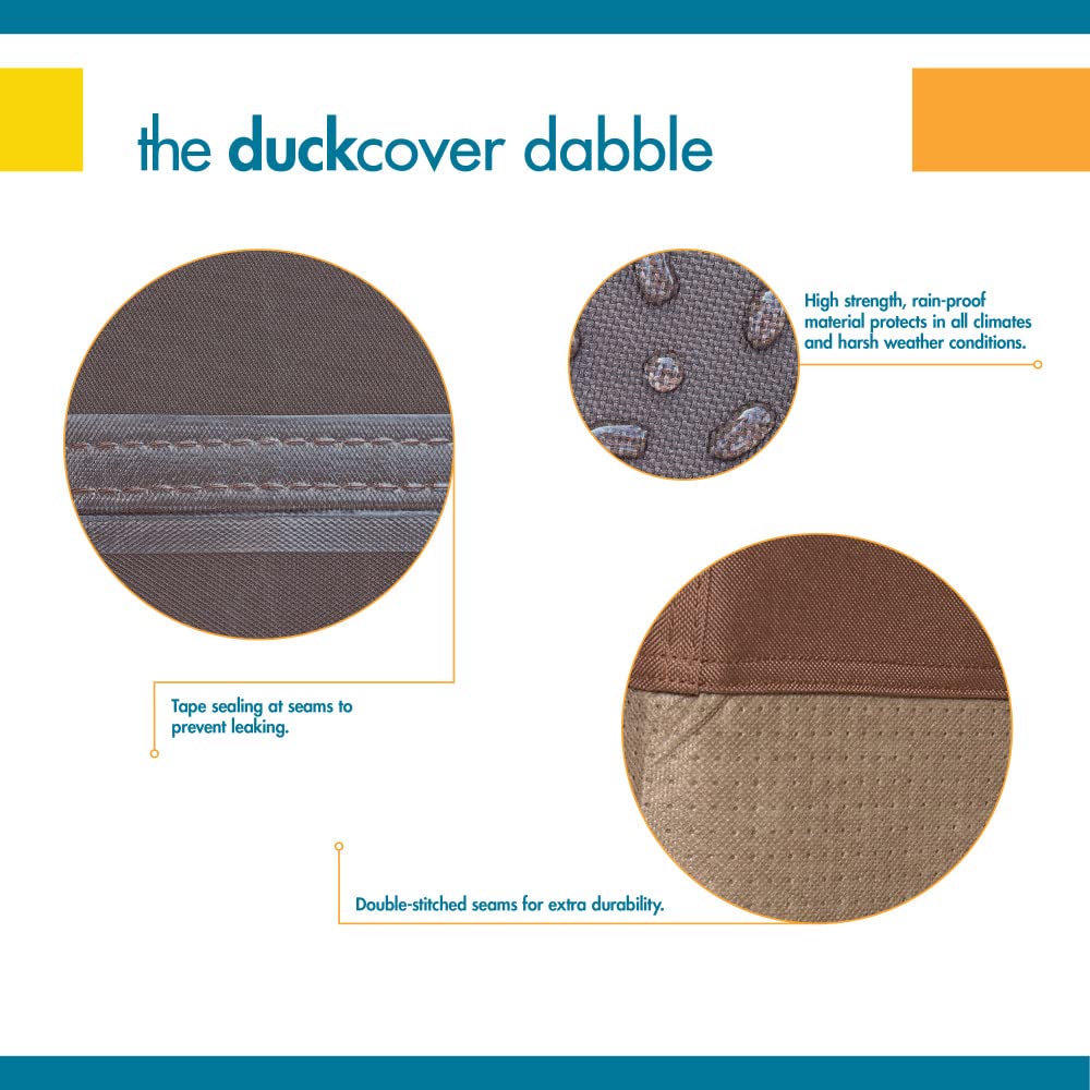 Duck Covers fits 38 by 38 by 24 inches