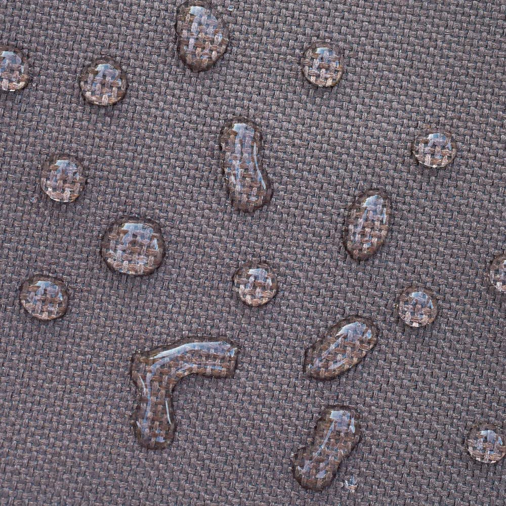 Duck Covers mocha cappuccino color blends with any patio aesthetic.