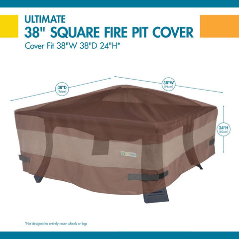 Duck Covers rip-n-grip straps keep the cover secure during windy days