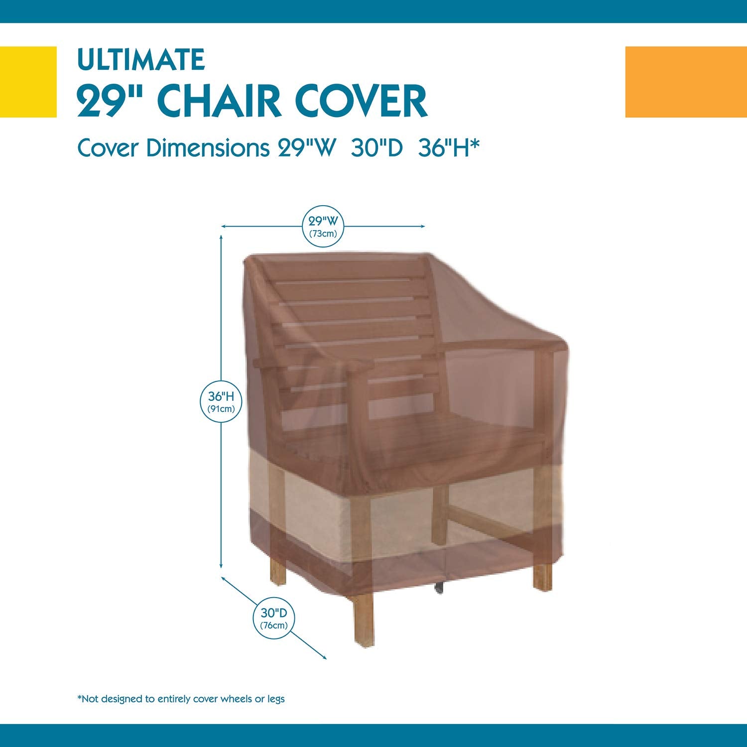 Duck Covers sealed seams prevent leaks for outdoor furniture protection