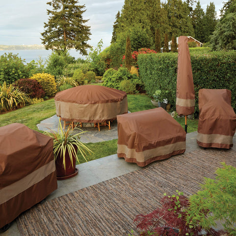 Duck Covers Ultimate sofa cover uses a durable polyester base for longevity.