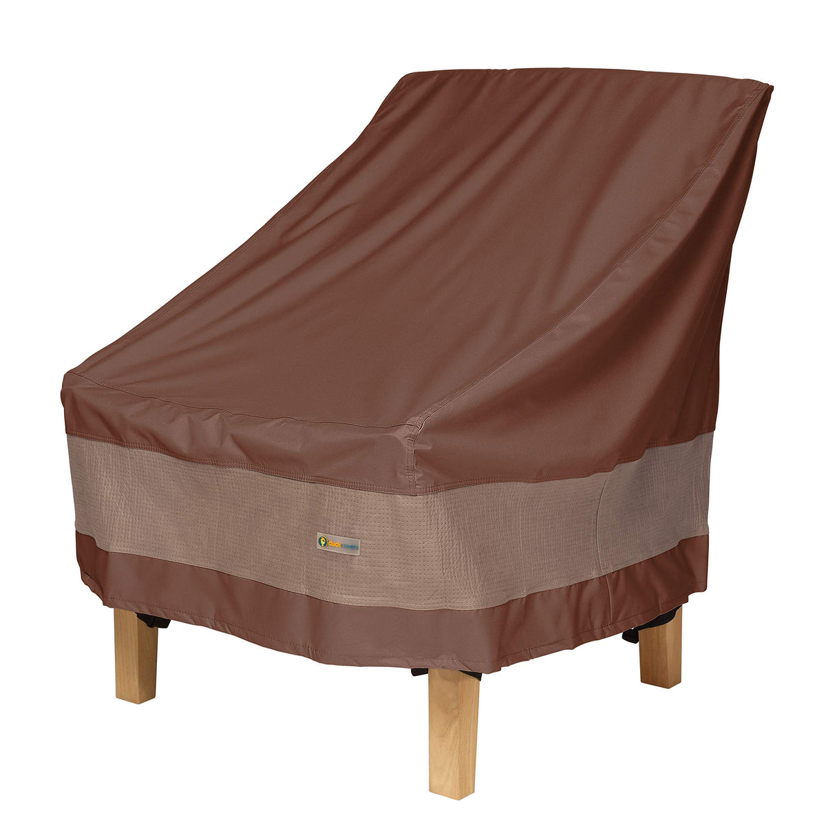 Duck Covers Ultimate waterproof Adirondack chair cover close-up of durable fabric