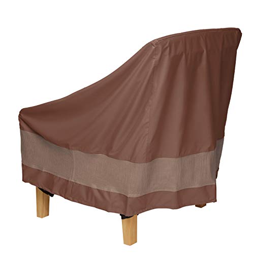Duck Covers Ultimate waterproof Adirondack chair cover shields from rain, dust, and snow