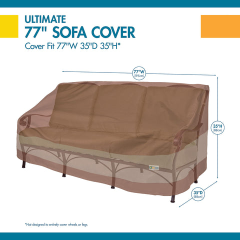 Duck Covers Corner strap close-up, secure fit in windy conditions