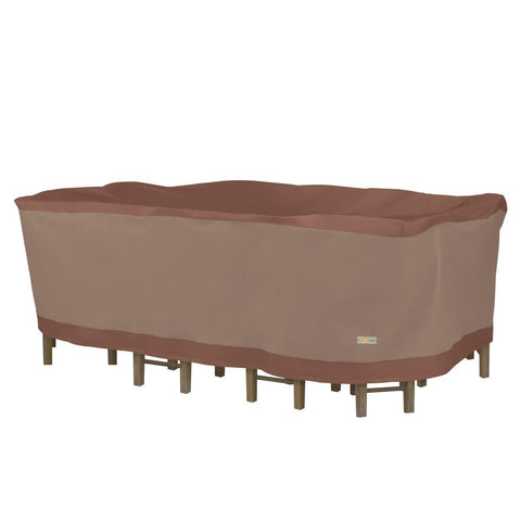 Duck Covers Ultimate outdoor table and chairs cover protects from rain