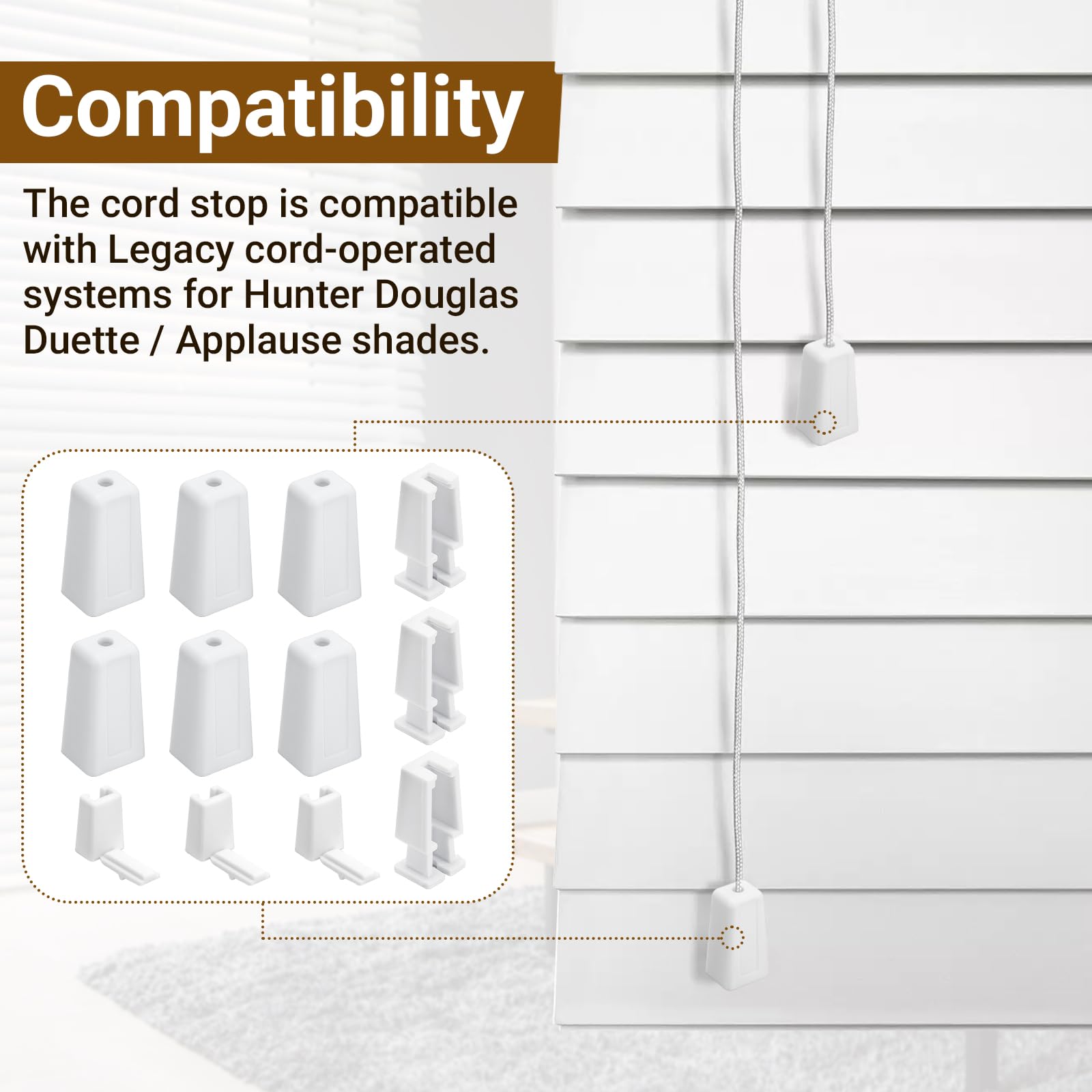 DuckcowsC 3-pack kit for shade repairs provides ready-to-install parts