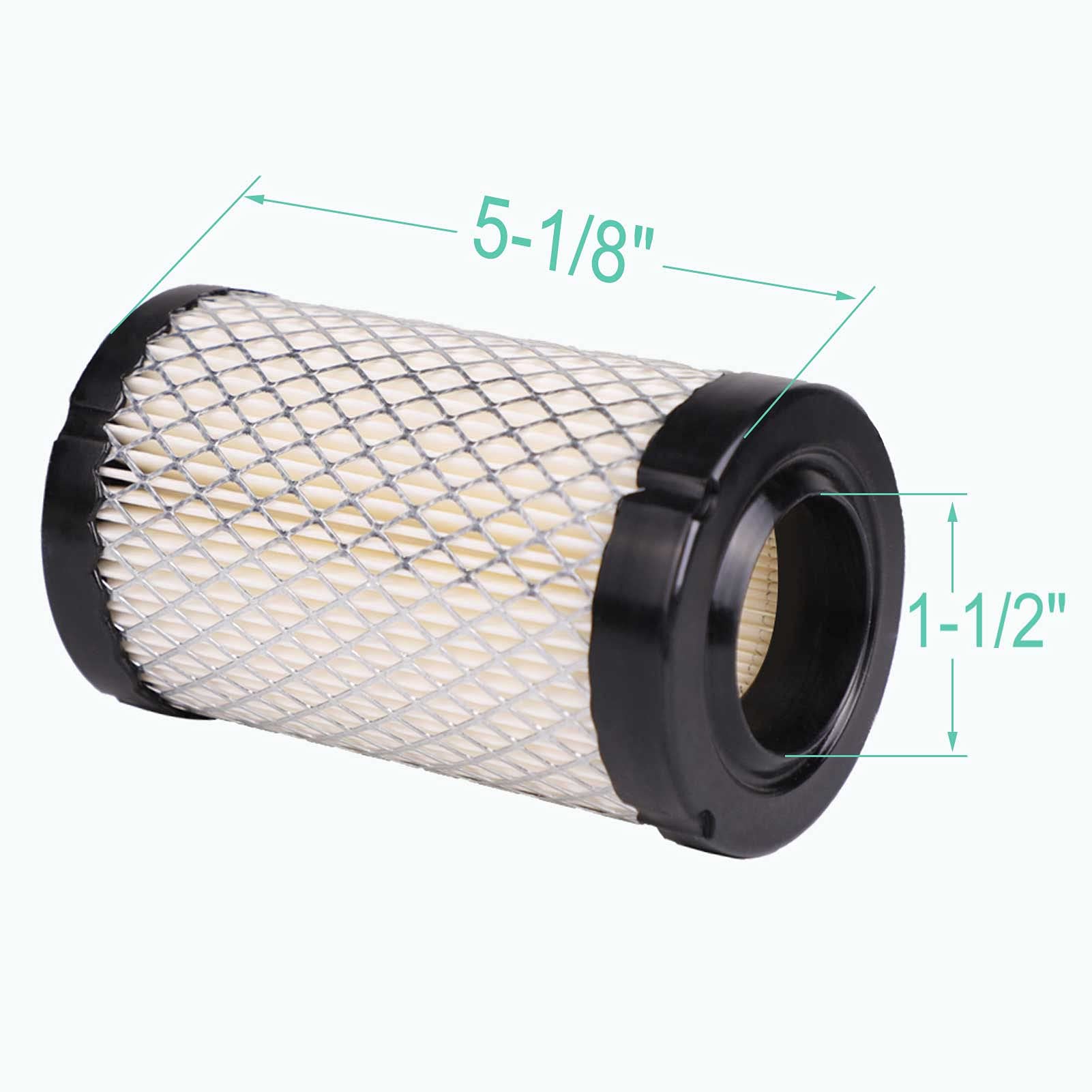 DUCTAIL Cub Cadet XT1 lawn mower air filter for 17-19.5 hp engines